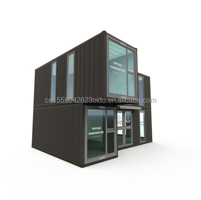 50/75/100mm Panel de sandwich ondulado Paredes Contenedor modular Oficina prefabricada para espacios de trabajo modernos y flexibles
