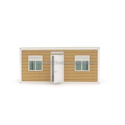 Hoteles Alojamiento Aluminio aleación Ventanas Moderna estructura modular de acero Imitación de madera Luxo apartamento para una sola persona
