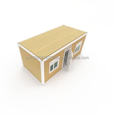 Hoteles Alojamiento Aluminio aleación Ventanas Moderna estructura modular de acero Imitación de madera Luxo apartamento para una sola persona