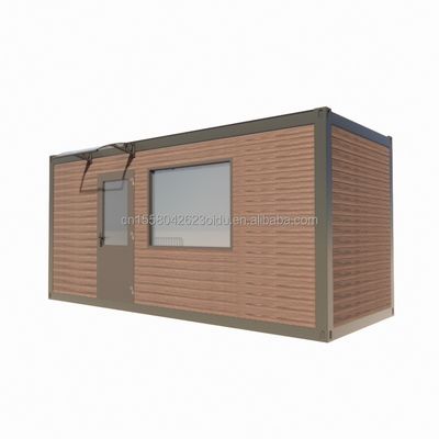 Tubos cuadrados de acero galvanizado estructura principal casa prefabricada para 20 pies o 40 pies moderna villa de lujo casa