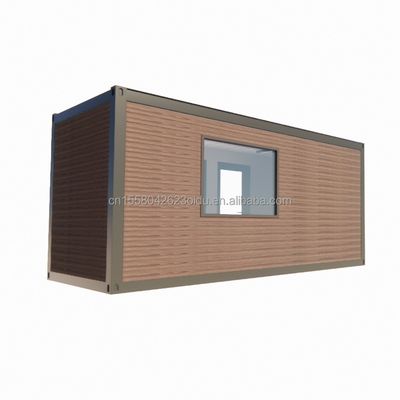 Tubos cuadrados de acero galvanizado estructura principal casa prefabricada para 20 pies o 40 pies moderna villa de lujo casa