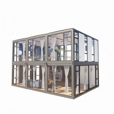 Tubos Cuadrados de Acero Galvanizado Contenedor La Solución Última para Vestidos Tienda Cafetería Oficina Tienda Minorista Almacén Móvil