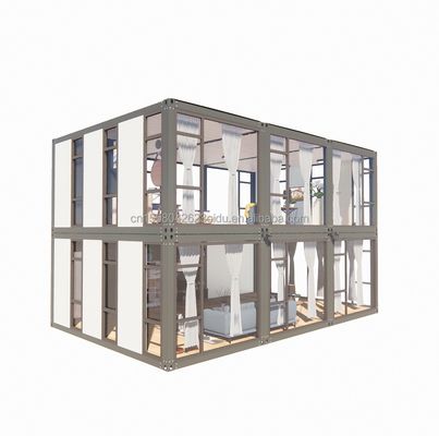 Tubos Cuadrados de Acero Galvanizado Contenedor La Solución Última para Vestidos Tienda Cafetería Oficina Tienda Minorista Almacén Móvil