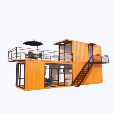 Hoteles Prefabricados Modulares Contenedores de Acero Casas Sentinel Caja Contenedores Móviles Casa 20ft 40ft