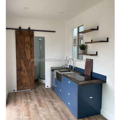 Conjunto completo de equipos para la construcción de casas pequeñas Contenedores prefabricados de 40 pies Cabinas modulares Residencias de contenedores
