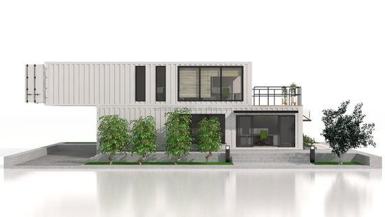 Puerto Rico plegable vivienda de lujo 40 pies paquete de envío contenedor Casas modulares prefabricadas Prefab Casa para el mercado