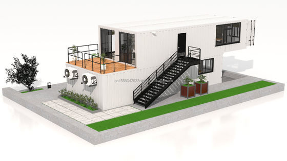 Puerto Rico plegable vivienda de lujo 40 pies paquete de envío contenedor Casas modulares prefabricadas Prefab Casa para el mercado