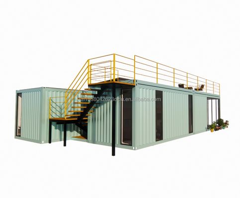 20ft/40ft Prefabricado Portátil Plegable Contenedor Extensible Casa Móvil Pequeña con 3 Dormitorios Ventanas de aleación de aluminio