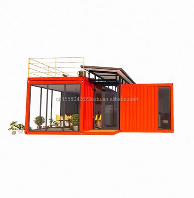 20ft/40ft Prefabricado Portátil Plegable Contenedor Extensible Casa Móvil Pequeña con 3 Dormitorios Ventanas de aleación de aluminio