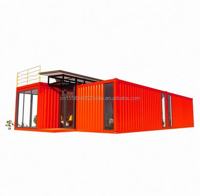 20ft/40ft Prefabricado Portátil Plegable Contenedor Extensible Casa Móvil Pequeña con 3 Dormitorios Ventanas de aleación de aluminio