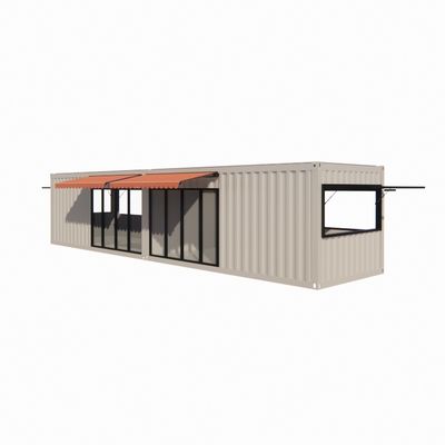 20 pies 40 pies Portable Quiosco Modificado Prefab Modular Cafetería Bar Contenedor de envío Transformando su experiencia de baño