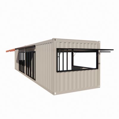 20 pies 40 pies Portable Quiosco Modificado Prefab Modular Cafetería Bar Contenedor de envío Transformando su experiencia de baño