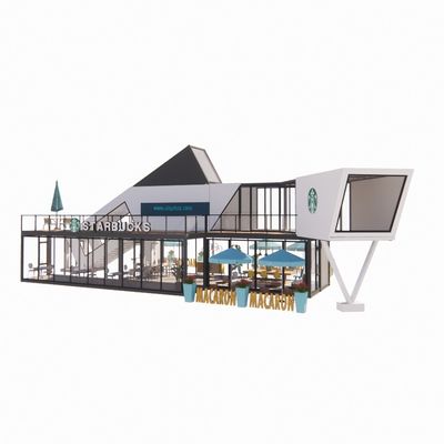 Edificio urbano Prefabricado Contenedor Cocinas de hoteles para oficinas prefabricadas y casas móviles
