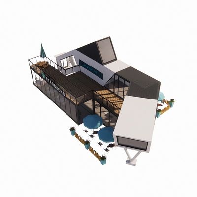 Edificio urbano Prefabricado Contenedor Cocinas de hoteles para oficinas prefabricadas y casas móviles