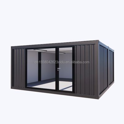 20 pies o 40 pies Diseño moderno Contenedor de montaje fácil Casa prefabricada caliente
