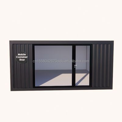 20 pies o 40 pies Diseño moderno Contenedor de montaje fácil Casa prefabricada caliente