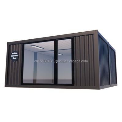 20 pies o 40 pies Diseño moderno Contenedor de montaje fácil Casa prefabricada caliente
