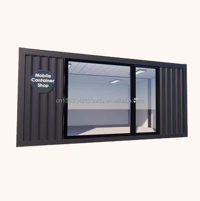 20 pies o 40 pies Diseño moderno Contenedor de montaje fácil Casa prefabricada caliente