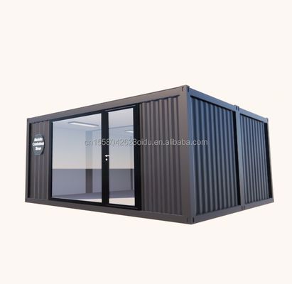 20 pies o 40 pies Diseño moderno Contenedor de montaje fácil Casa prefabricada caliente