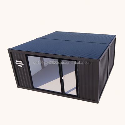 20 pies o 40 pies Diseño moderno Contenedor de montaje fácil Casa prefabricada caliente
