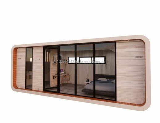 Vivienda familiar piso de madera de 20 pies Casa de vacaciones en la playa de forma especial con color personalizado e instalación rápida
