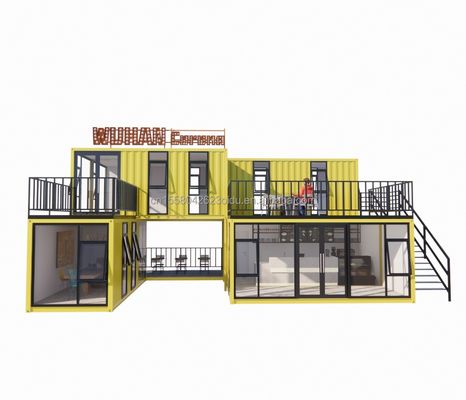 Casas de contenedores de 20 pies o 40 pies hechas a medida Bar Café Hotel Restaurante Tienda de envío Contenedor Tienda de café Tienda de contenedores Quiosco