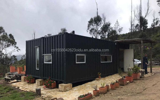 Ventanas de aleación de aluminio y estilo de diseño moderno dentro de un hotel de lujo de 2 dormitorios prefabricado Container Resort