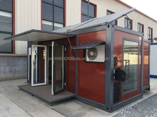 20 pies de espacio de contenedores pop-up de embalaje plano para una instalación rápida y sin complicaciones en un apartamento independiente