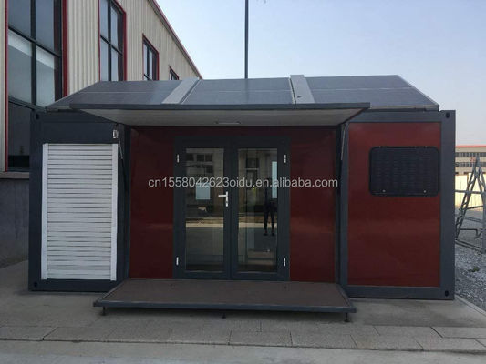 20 pies de espacio de contenedores pop-up de embalaje plano para una instalación rápida y sin complicaciones en un apartamento independiente