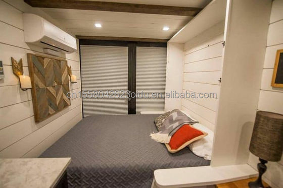 Espacioso 20 pies Modular de lujo Prefabricado móvil Residencial piso paquete Jardín Contenedor Dormitorio para casa familiar