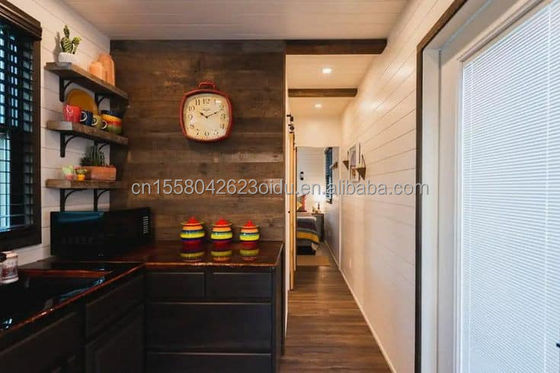 Espacioso 20 pies Modular de lujo Prefabricado móvil Residencial piso paquete Jardín Contenedor Dormitorio para casa familiar