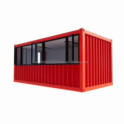 Kit prefabricado Container Homes 20ft o 40ft Cuadro de acero de acero galvanizado Doblaje de acero 180g para el edificio Kitset