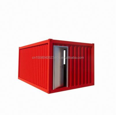 Kit prefabricado Container Homes 20ft o 40ft Cuadro de acero de acero galvanizado Doblaje de acero 180g para el edificio Kitset