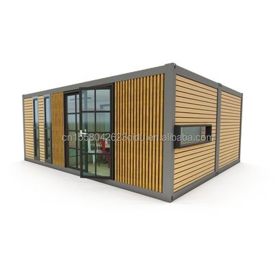 Casa de contenedores de lujo prefabricada con color personalizado y 2 dormitorios