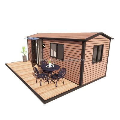 Diseño Modular Modular Casa de Contenedores de Acero Prefabricado Flat Pack para Aluminio Alloy Exterior Ventanas incluidas en el diseño