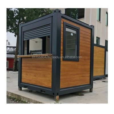 Sala de almacenamiento modular prefabricada móvil Contenedor de envío Oficina Casas de contenedores con ventanas de aleación de aluminio de 20 pies o 40 pies