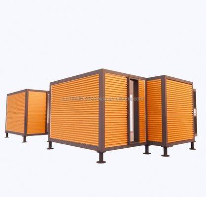 Diseño chino Contenedor de estructura de acero Villa modular para fácil montaje Casa moderna Casas de lujo