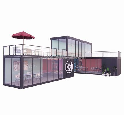 Casas móviles de vivienda de lujo Contenedor Casa pequeña Casa de jardín portátil moderna para color personalizado 20 pies o 40 pies