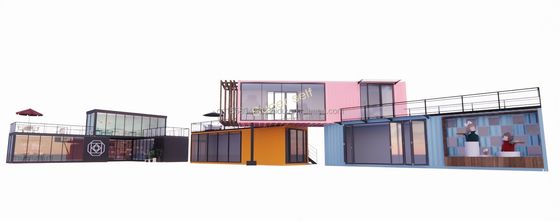 Casas móviles de vivienda de lujo Contenedor Casa pequeña Casa de jardín portátil moderna para color personalizado 20 pies o 40 pies