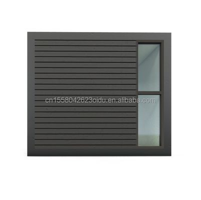 Tubos cuadrados de acero galvanizado 10 pies de estructura de acero de madera moderna oficina para espacios comerciales