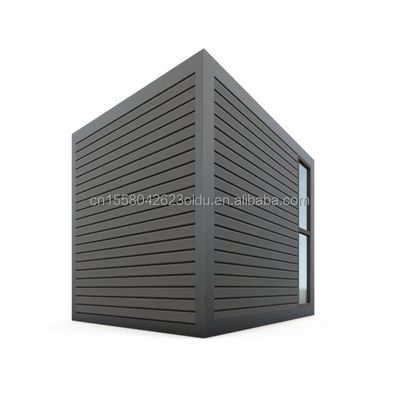 Tubos cuadrados de acero galvanizado 10 pies de estructura de acero de madera moderna oficina para espacios comerciales