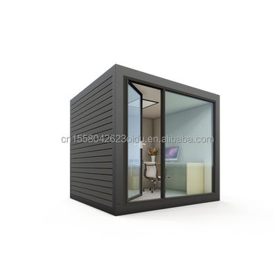 Tubos cuadrados de acero galvanizado 10 pies de estructura de acero de madera moderna oficina para espacios comerciales