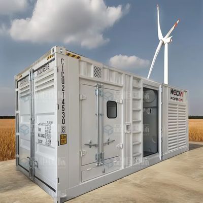 Contenedor de envío ecológico de 20 pies Equipo especial Caja de almacenamiento de baterías Casas prefabricadas de lujo