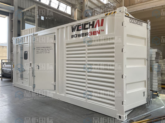 Contenedor de envío ecológico de 20 pies Equipo especial Caja de almacenamiento de baterías Casas prefabricadas de lujo