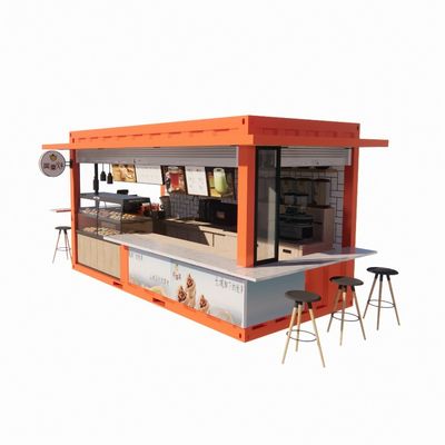 Bar de contenedores de envío modular prefabricado 2023 Top Design Pared 50/75/100mm Panel de sandwich de onda Baño