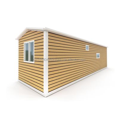 Casa de madera prefabricada con 2 dormitorios 1 baño 1 cocina