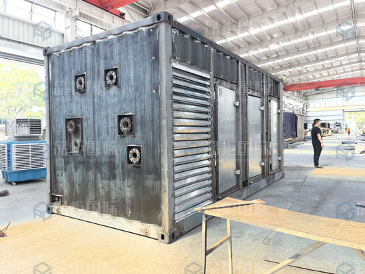 Contenedor de envío ecológico de 20 pies Equipo especial Caja de almacenamiento de baterías Casas prefabricadas de lujo