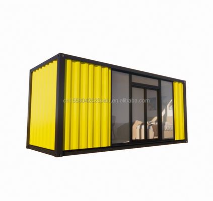 Casas prefabricadas Villas Estructura de acero Casa de contenedores Casa pequeña de lujo con ventana Ventanas de aleación de aluminio