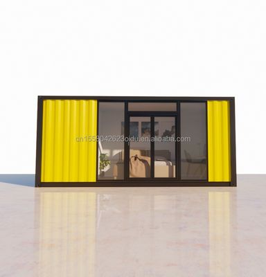 Casas prefabricadas Villas Estructura de acero Casa de contenedores Casa pequeña de lujo con ventana Ventanas de aleación de aluminio