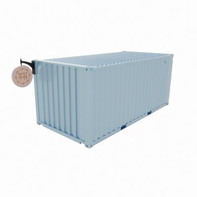 Tiendas prefabricadas de contenedores de 20 pies Tiendas de almacenamiento Casas con estilo de diseño moderno y 50/75/100 mm Wave Sandwich Panel Pared